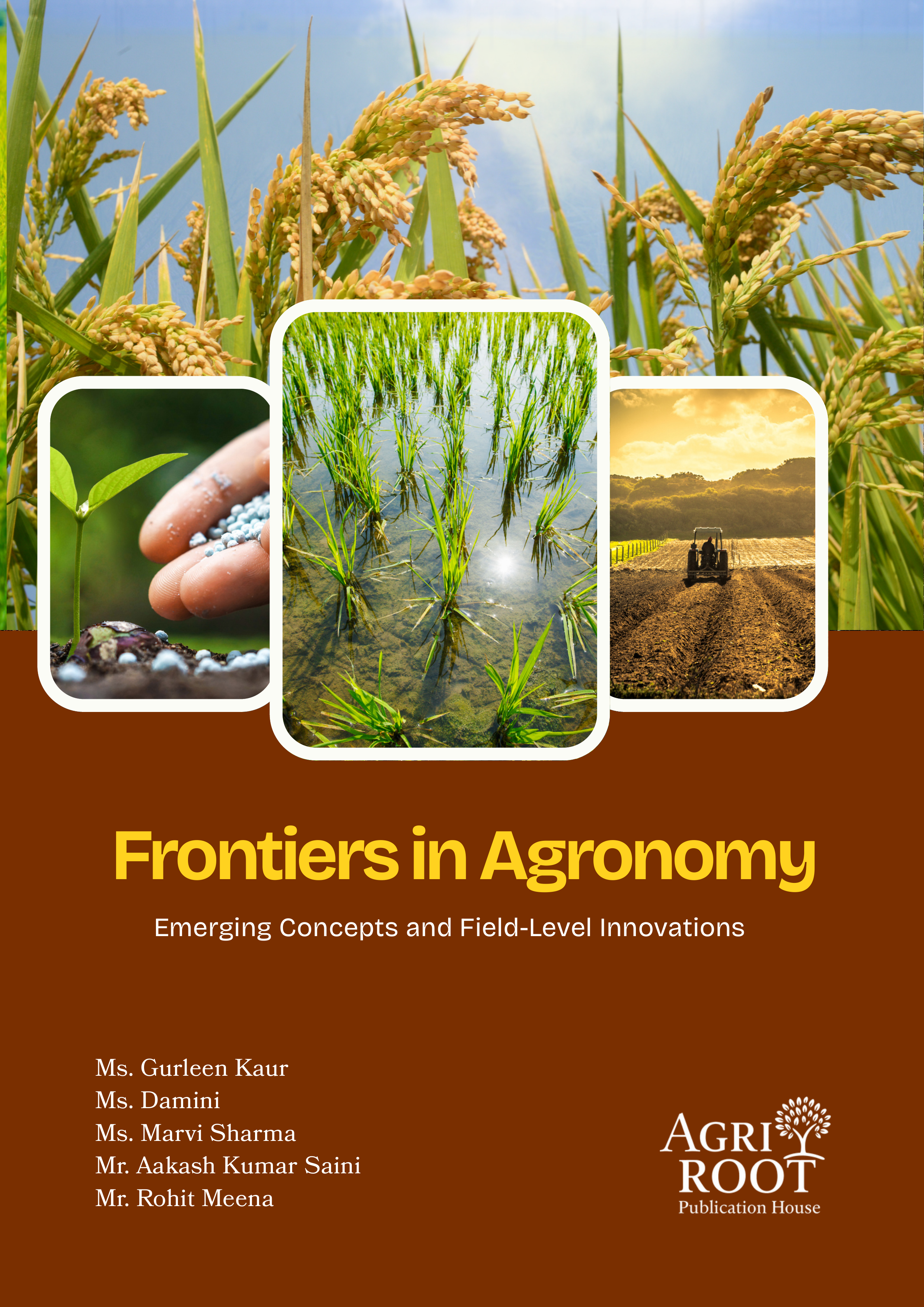 Front cover: Frontiers in Agronomy: Emerging Concepts and Field-Level Innovations