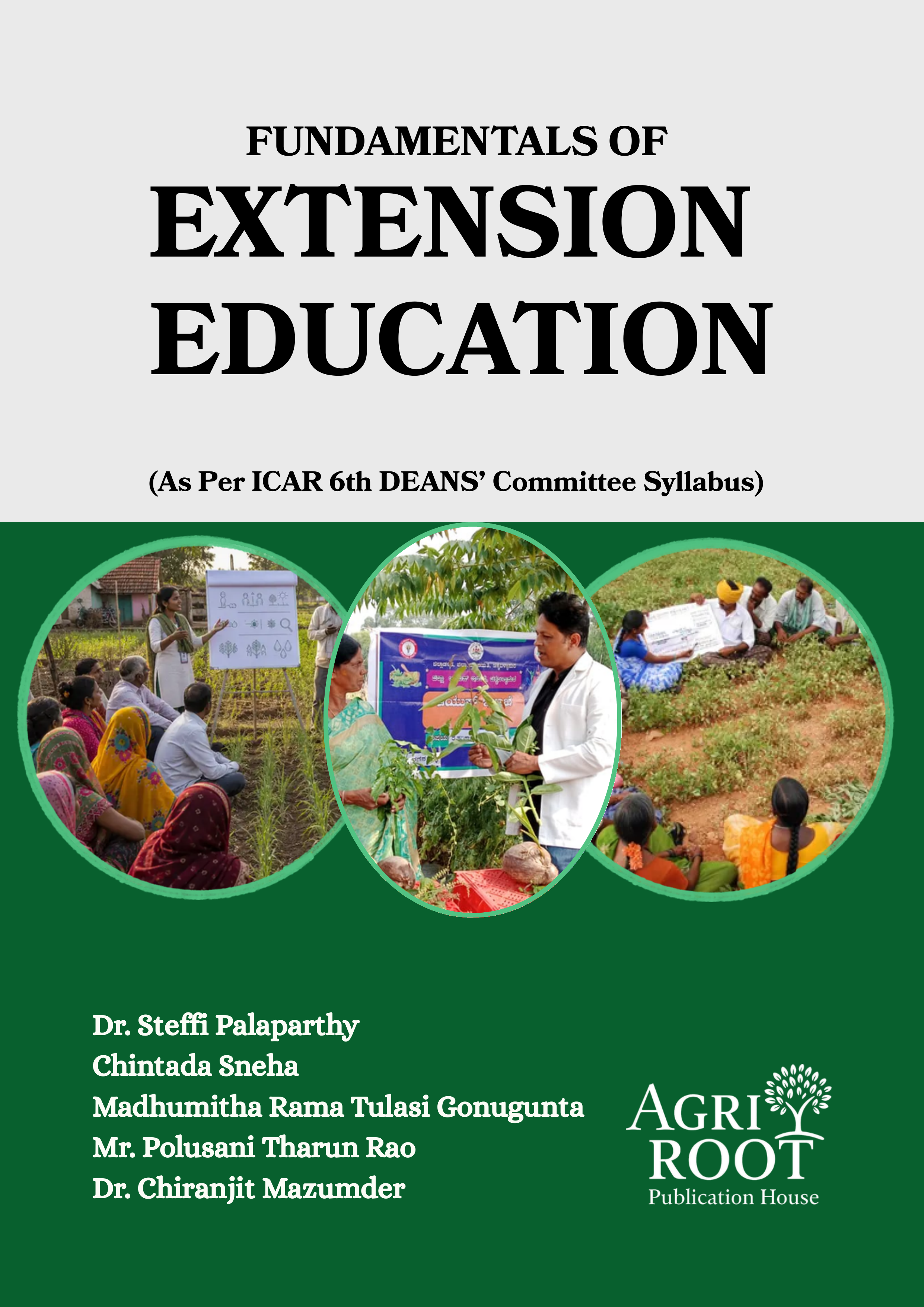 Front cover: Fundamentals of Extension Education (As Per ICAR 6th Deans' Committee Syllabus)