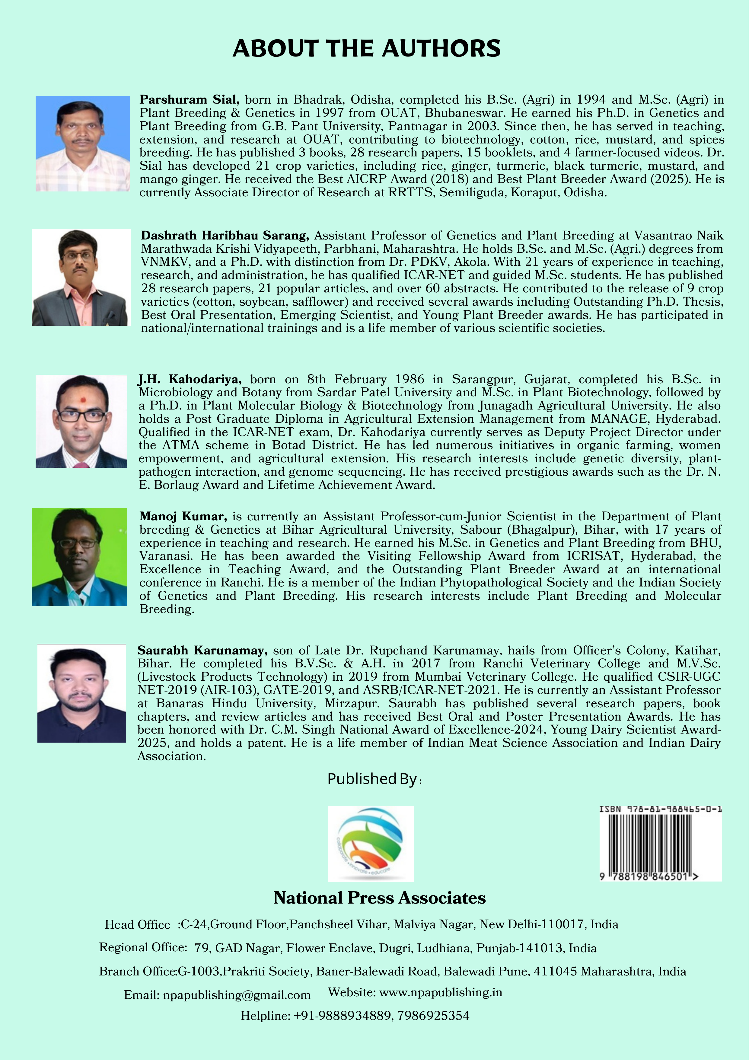 Back: Fundamentals of Genetics (As Per ICAR 6th Deans’ Committee Report)