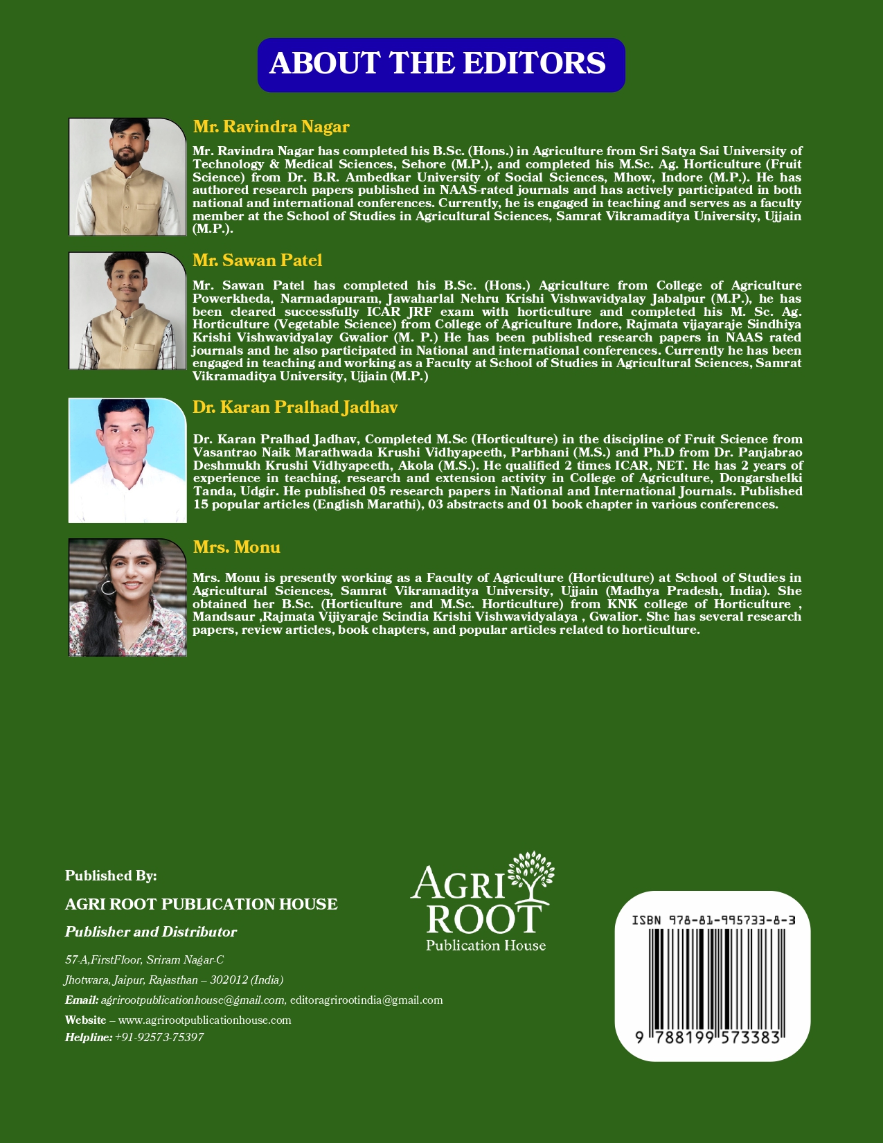 Back: Modern Horticulture