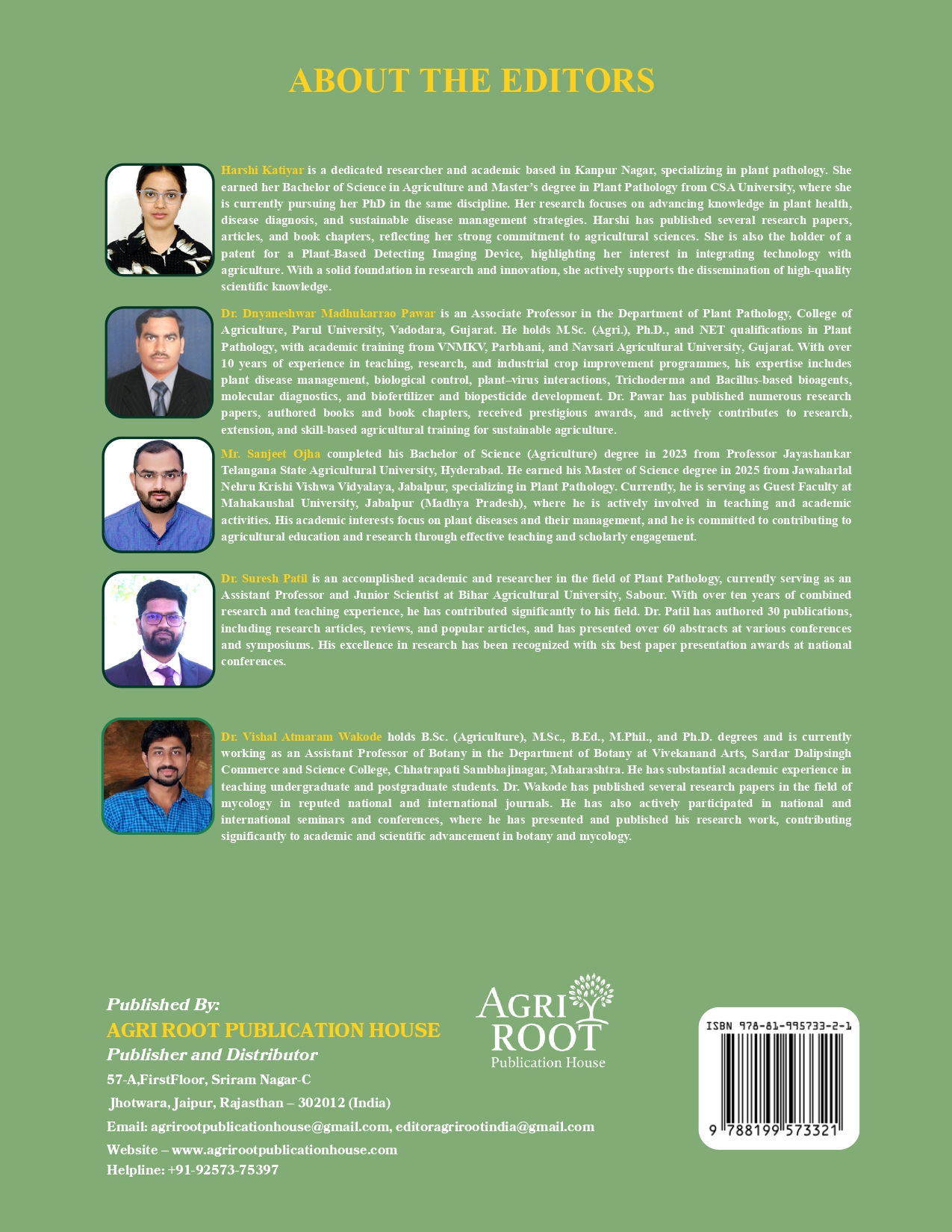 Back: Modern Plant Pathology