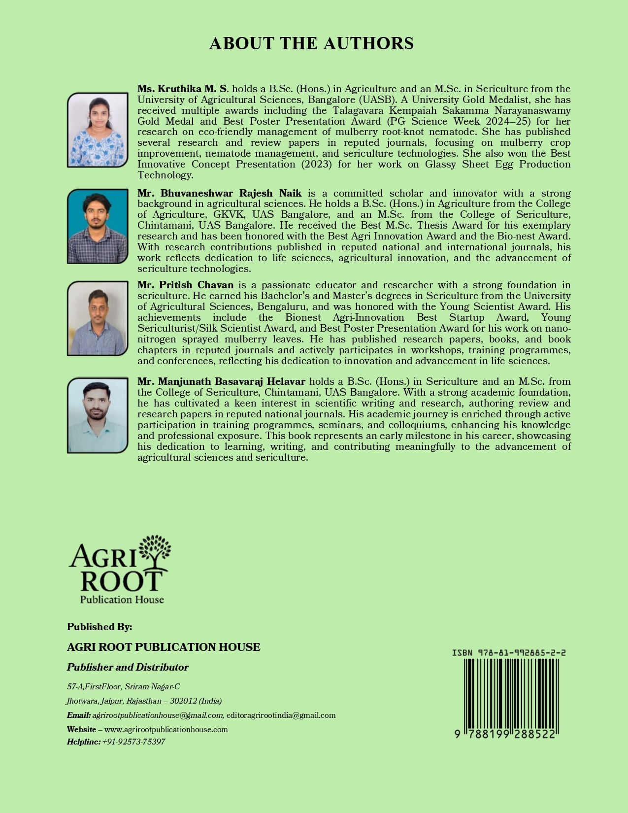 Back: Pests of Silkworm and Their Management