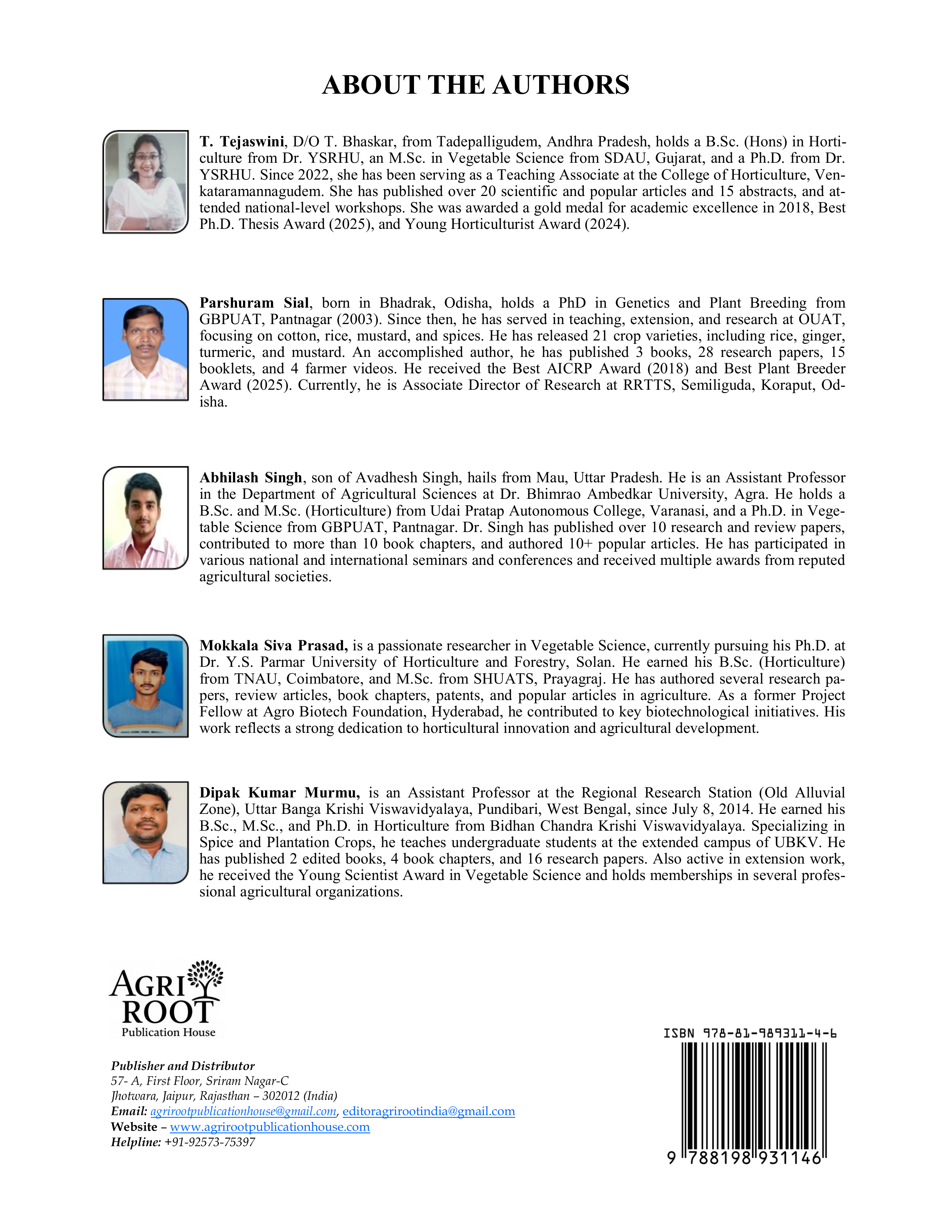 Back: Production Technology of Vegetables and Spices (As Per ICAR 6th Deans’ Committee Report)